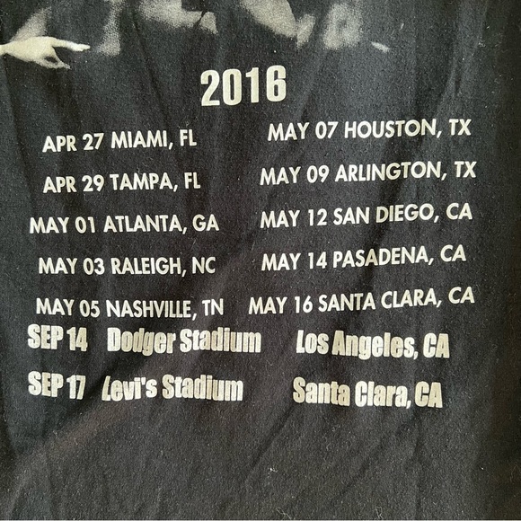 Beyoncé THE FORMATION World Tour 2016 Concert Merchandise Shirt Size Small - Picture 2 of 11